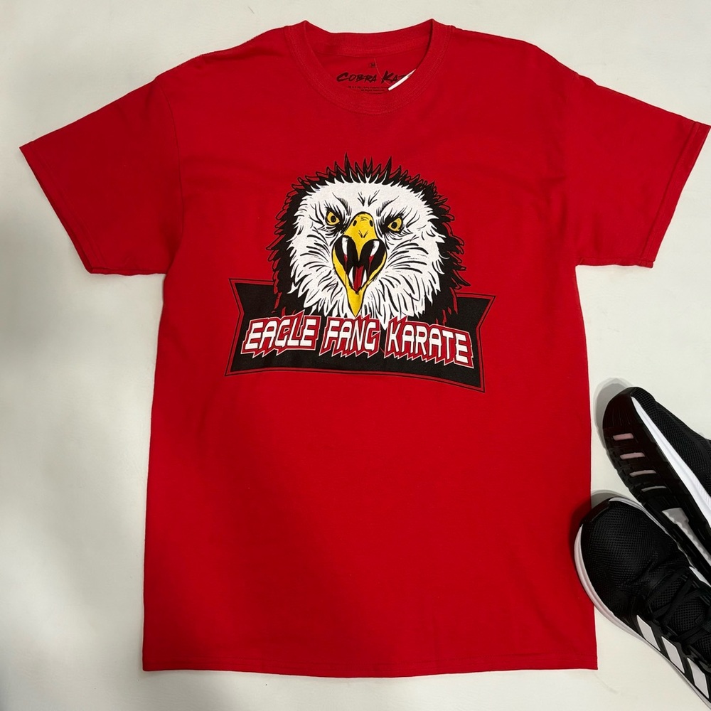 Cobra Kai Eagle Fang Karate, Sony Pictures Television Adult Short Sleeve T Shirt